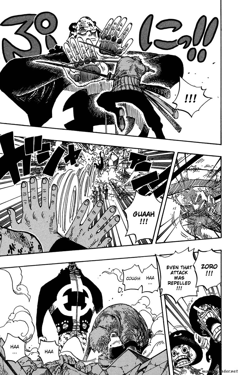 One Piece Chapter 484 page 13 - Chapter 484: Squish