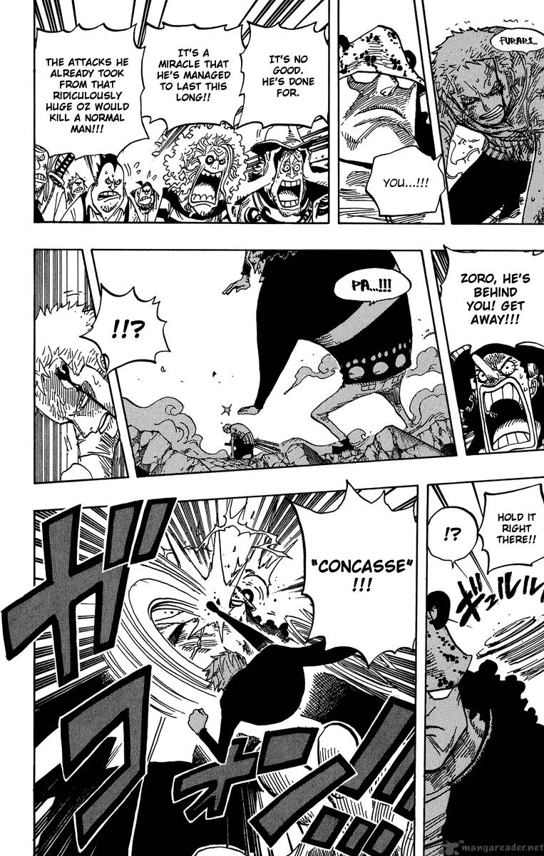 One Piece Chapter 484 page 14 - Chapter 484: Squish