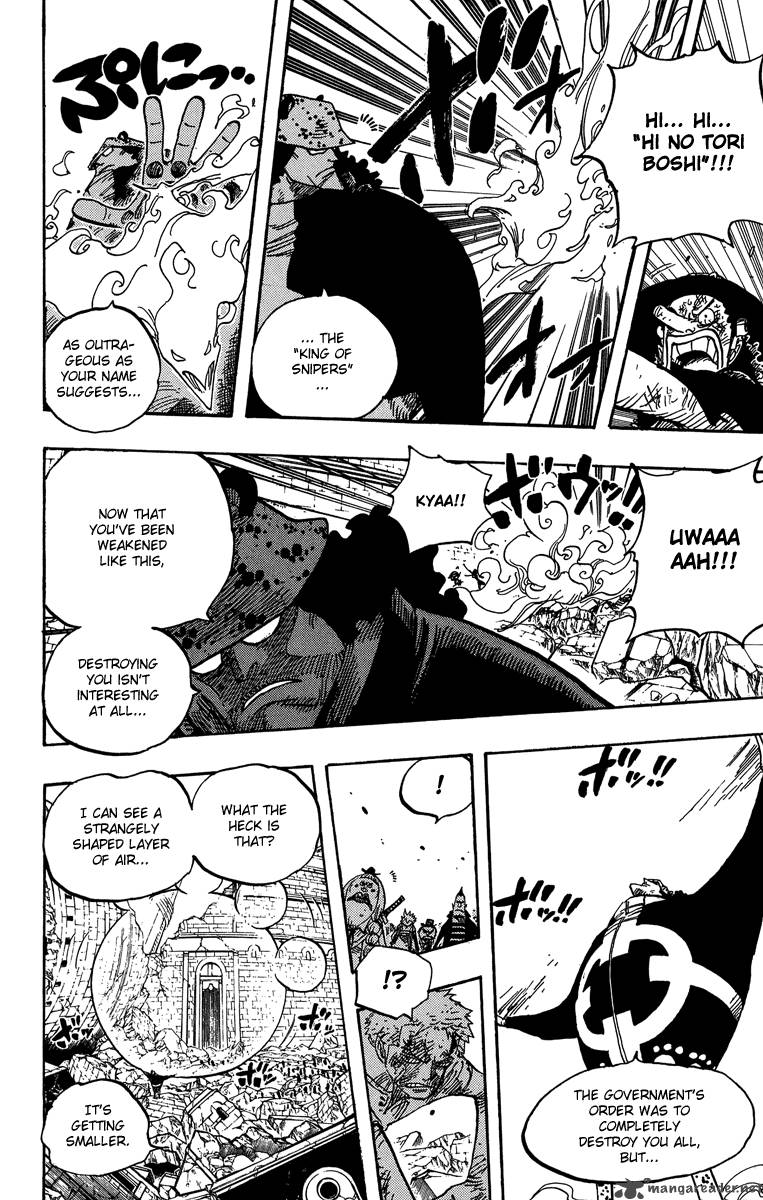 One Piece Chapter 484 page 16 - Chapter 484: Squish