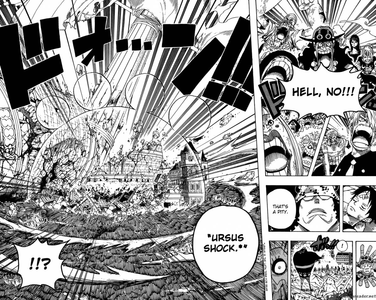 One Piece Chapter 484 page 18 - Chapter 484: Squish