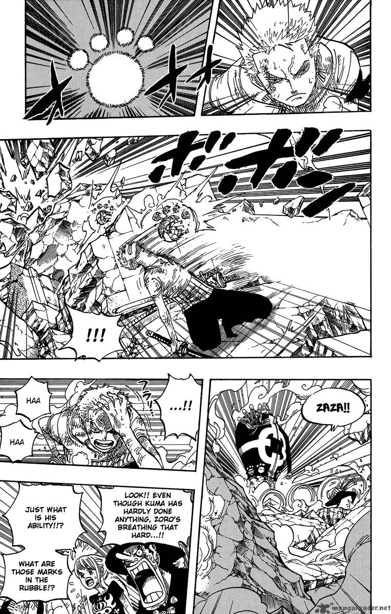 One Piece Chapter 484 page 7 - Chapter 484: Squish