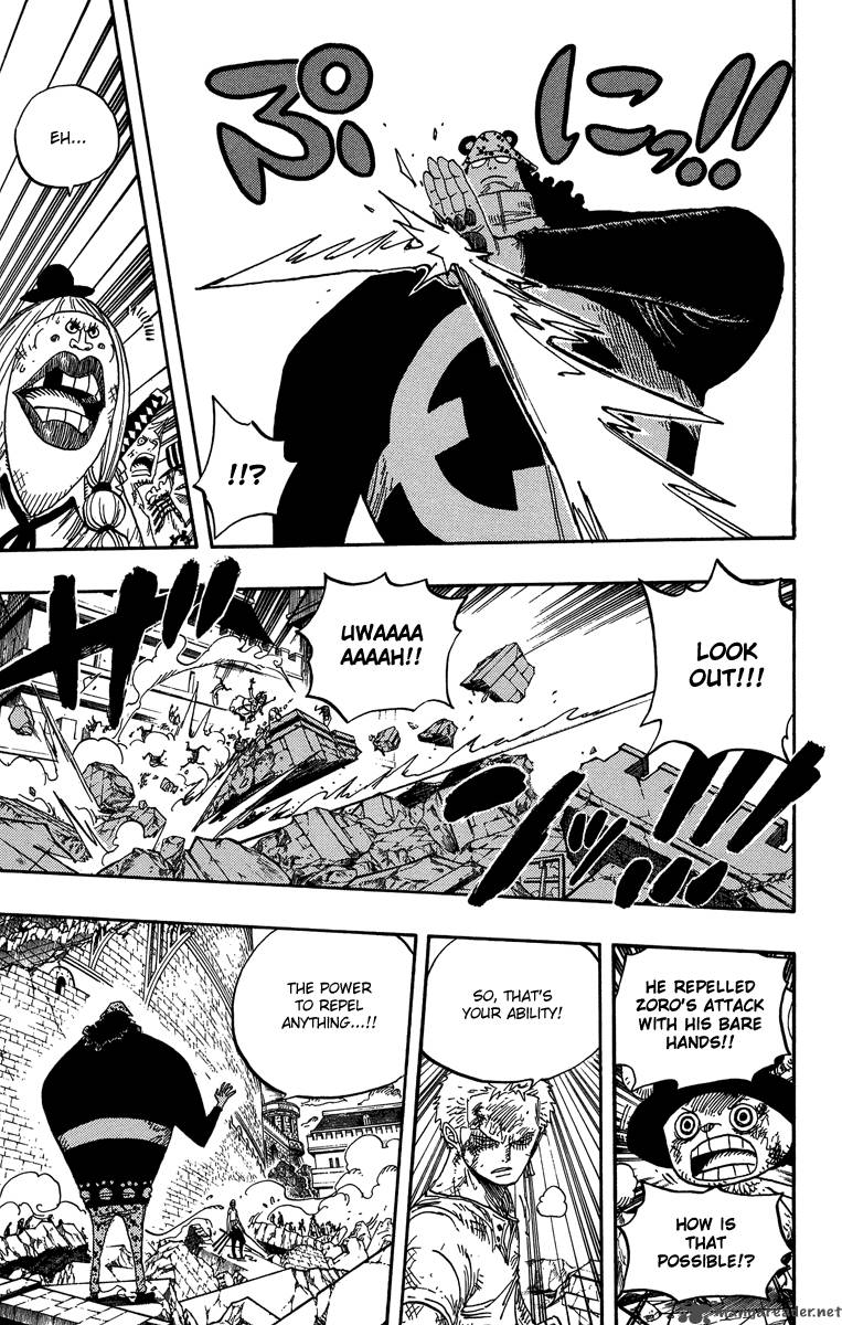 One Piece Chapter 484 page 9 - Chapter 484: Squish