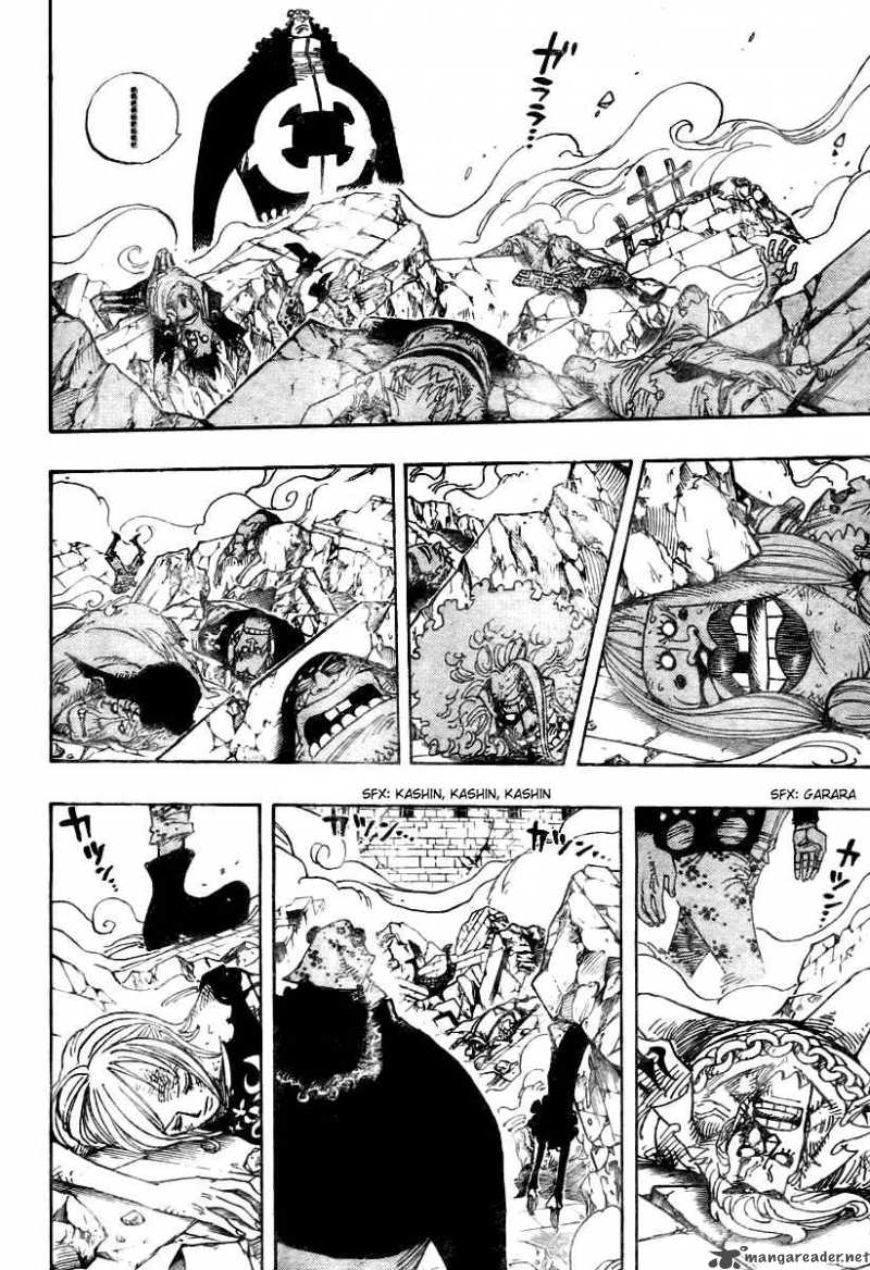 One Piece Chapter 485 page 4 - Chapter 485: Straw Hat Pirates - Pirate Hunter Zoro
