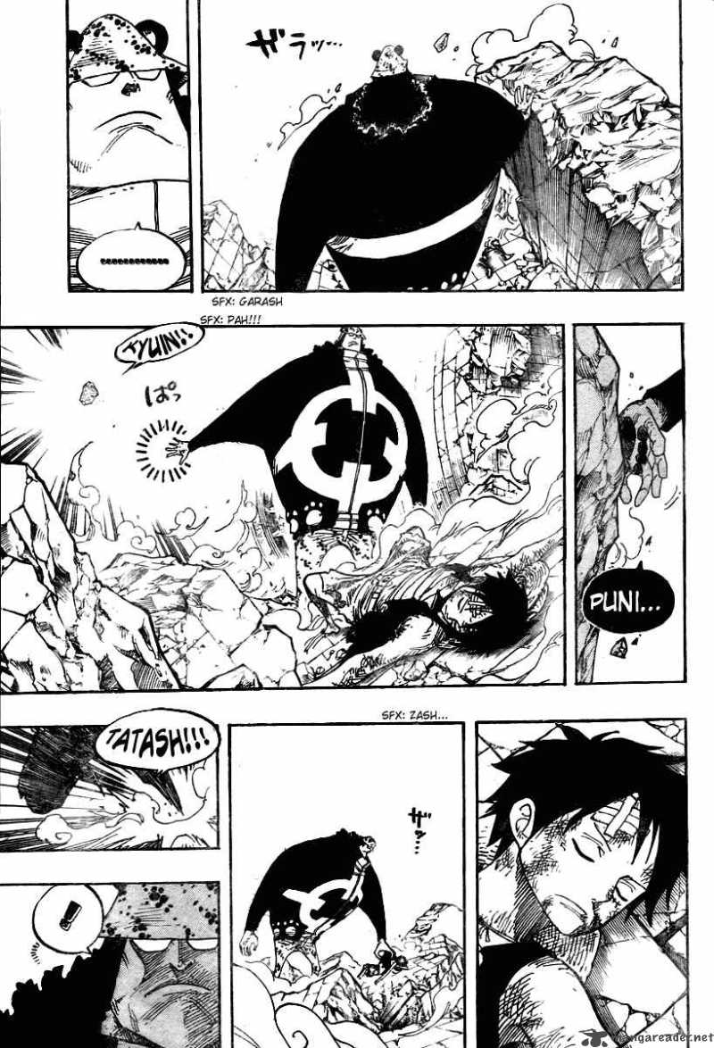 One Piece Chapter 485 page 5 - Chapter 485: Straw Hat Pirates - Pirate Hunter Zoro