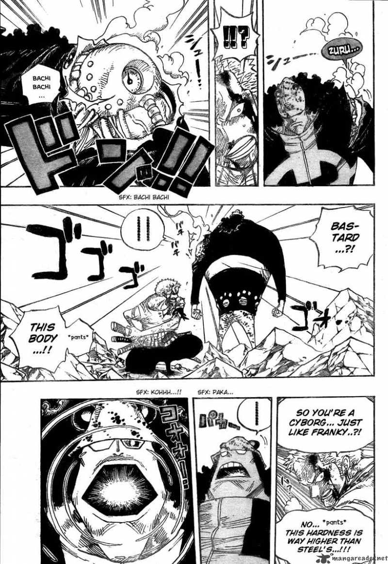 One Piece Chapter 485 page 7 - Chapter 485: Straw Hat Pirates - Pirate Hunter Zoro