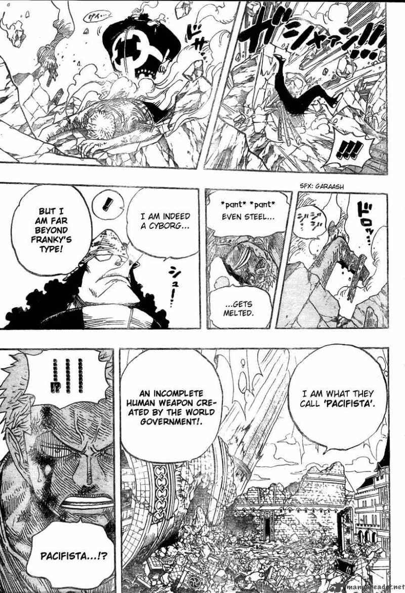 One Piece Chapter 485 page 9 - Chapter 485: Straw Hat Pirates - Pirate Hunter Zoro
