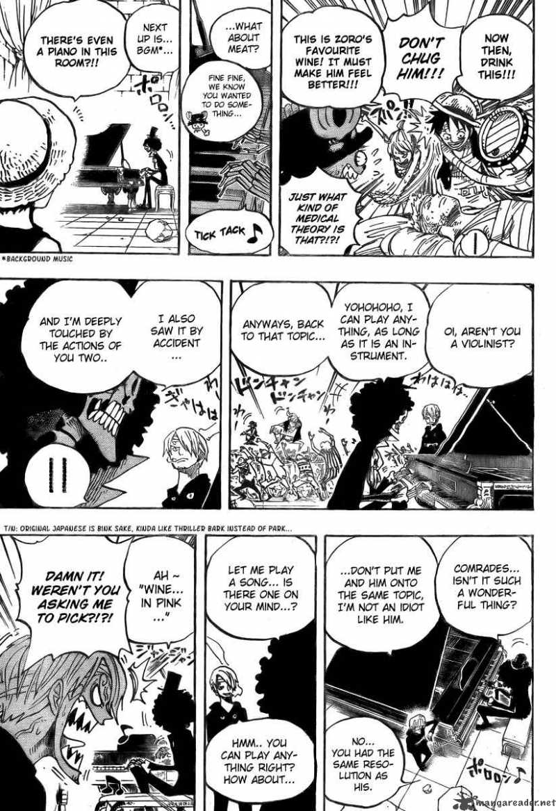 One Piece manga, chapter 486, page 14 of 23