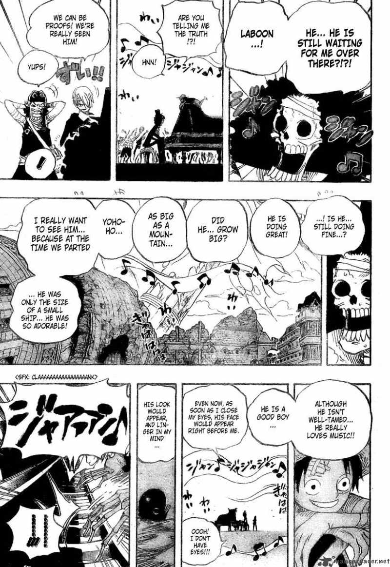 One Piece manga, chapter 486, page 18 of 23