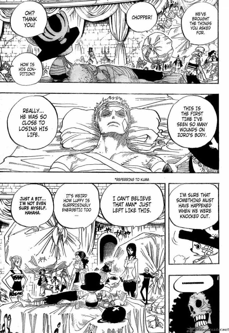 One Piece manga, chapter 486, page 8 of 23