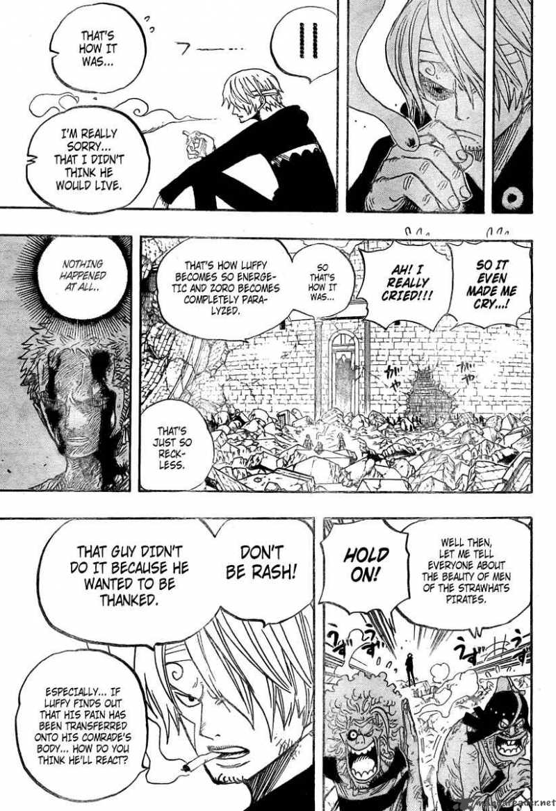 One Piece manga, chapter 486, page 10 of 23