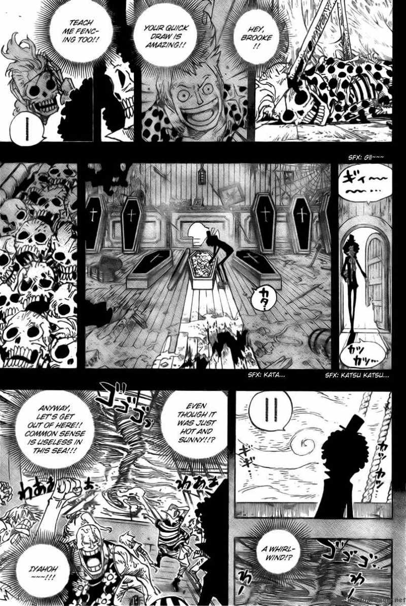 One Piece Chapter 487 page 13 - Chapter 487: That Song
