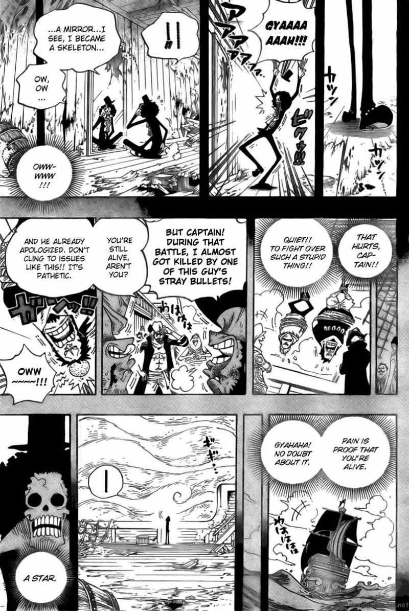 One Piece Chapter 487 page 15 - Chapter 487: That Song