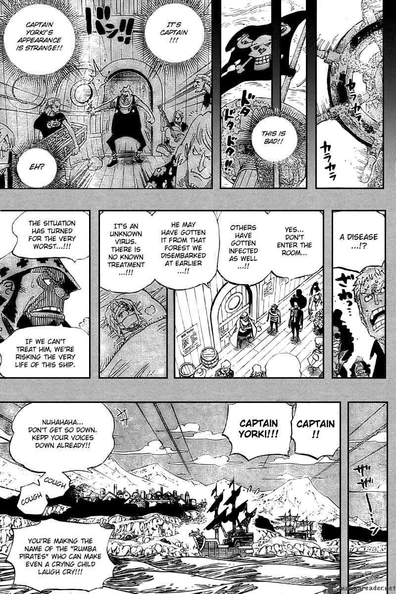 One Piece Chapter 487 page 17 - Chapter 487: That Song