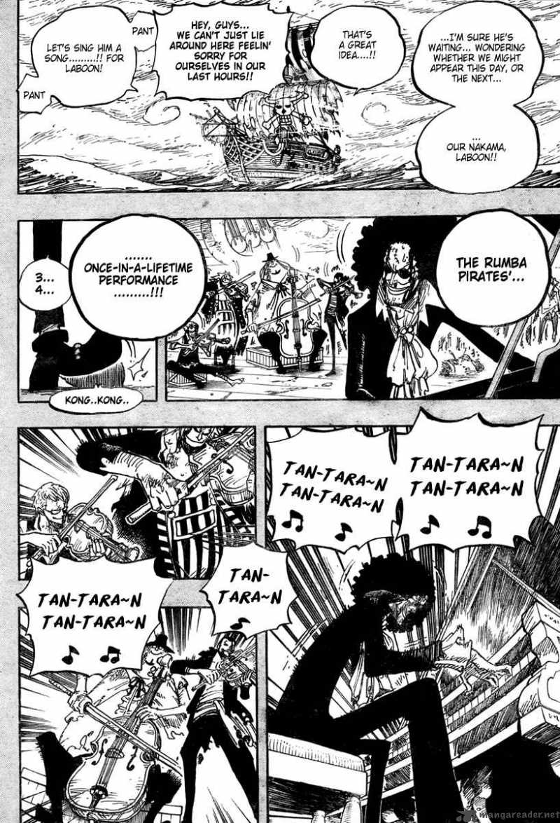 One Piece Chapter 488 page 10 - Chapter 488: Song of Life