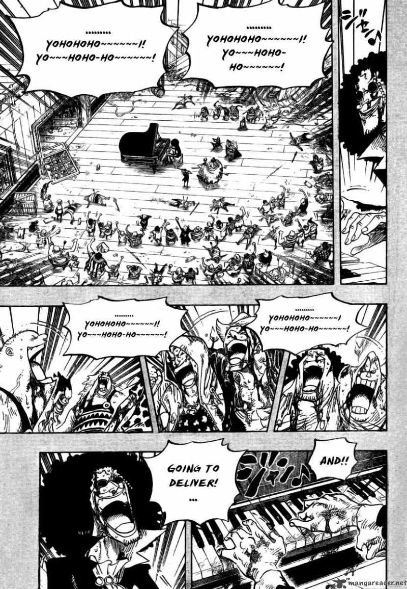 One Piece Chapter 488 page 11 - Chapter 488: Song of Life