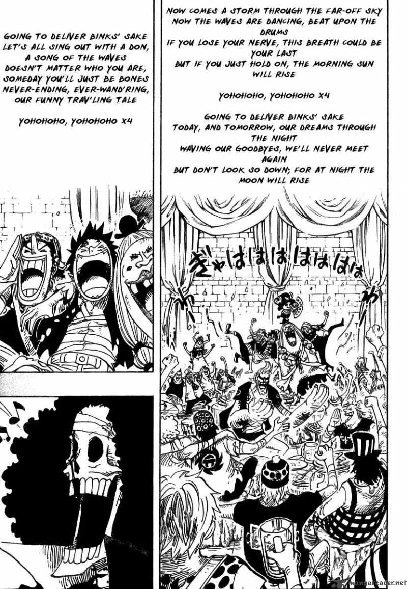 One Piece Chapter 488 page 15 - Chapter 488: Song of Life