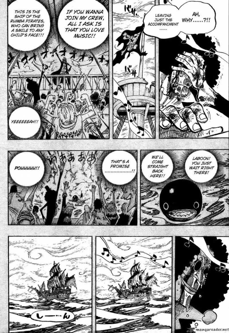 One Piece Chapter 488 page 18 - Chapter 488: Song of Life