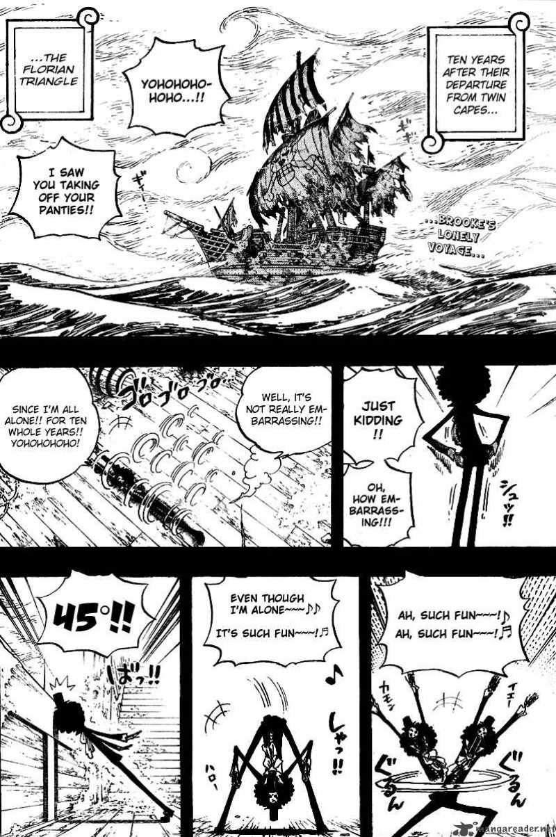 One Piece Chapter 488 page 2 - Chapter 488: Song of Life