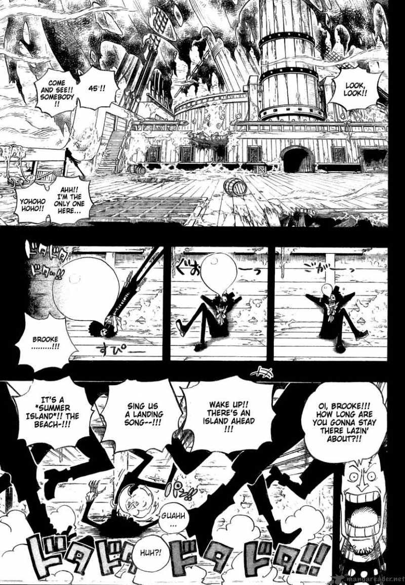 One Piece Chapter 488 page 3 - Chapter 488: Song of Life