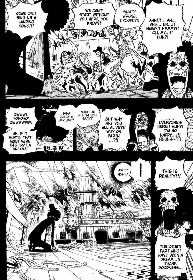 One Piece Chapter 488 page 4 - Chapter 488: Song of Life