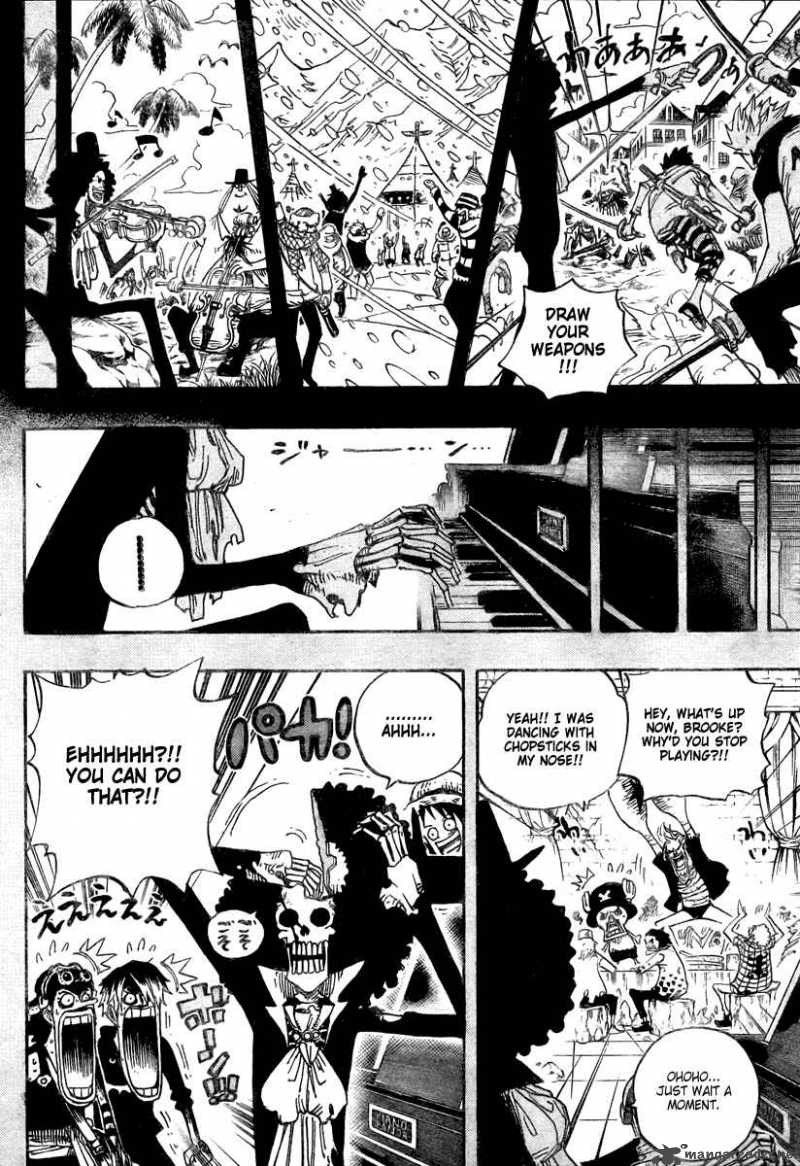 One Piece Chapter 488 page 6 - Chapter 488: Song of Life