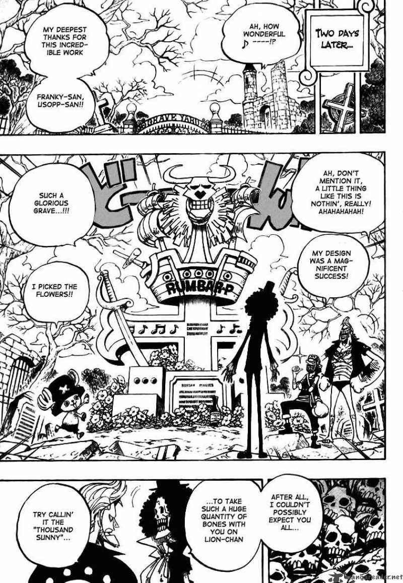 One Piece Chapter 489 page 10 - Chapter 489: The Eighth