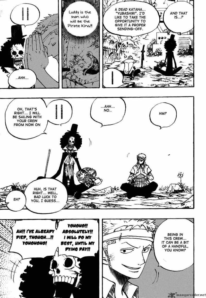 One Piece Chapter 489 page 12 - Chapter 489: The Eighth