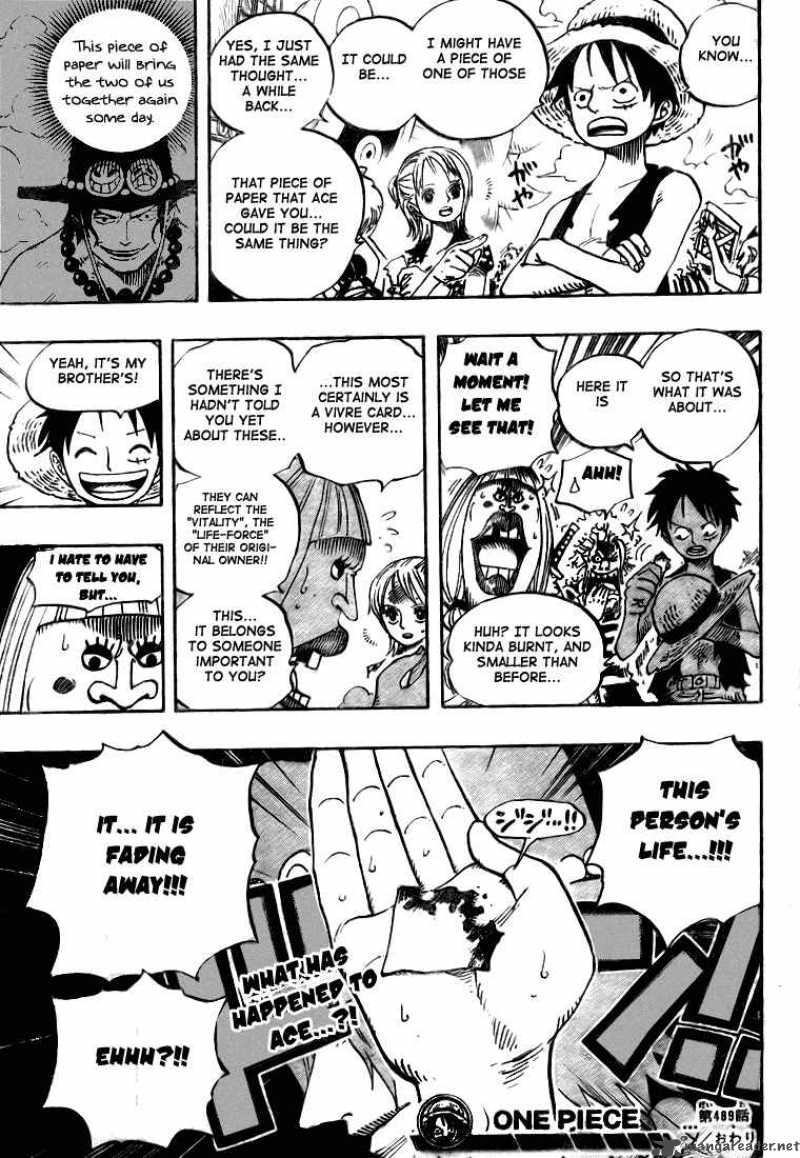One Piece Chapter 489 page 16 - Chapter 489: The Eighth
