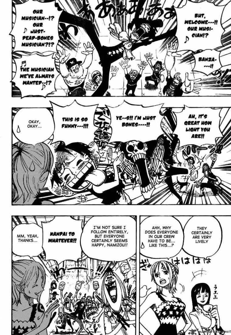 One Piece Chapter 489 page 6 - Chapter 489: The Eighth