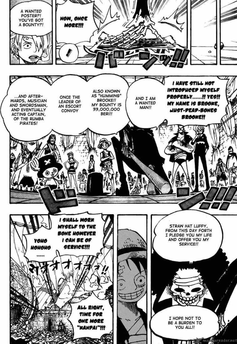 One Piece Chapter 489 page 9 - Chapter 489: The Eighth