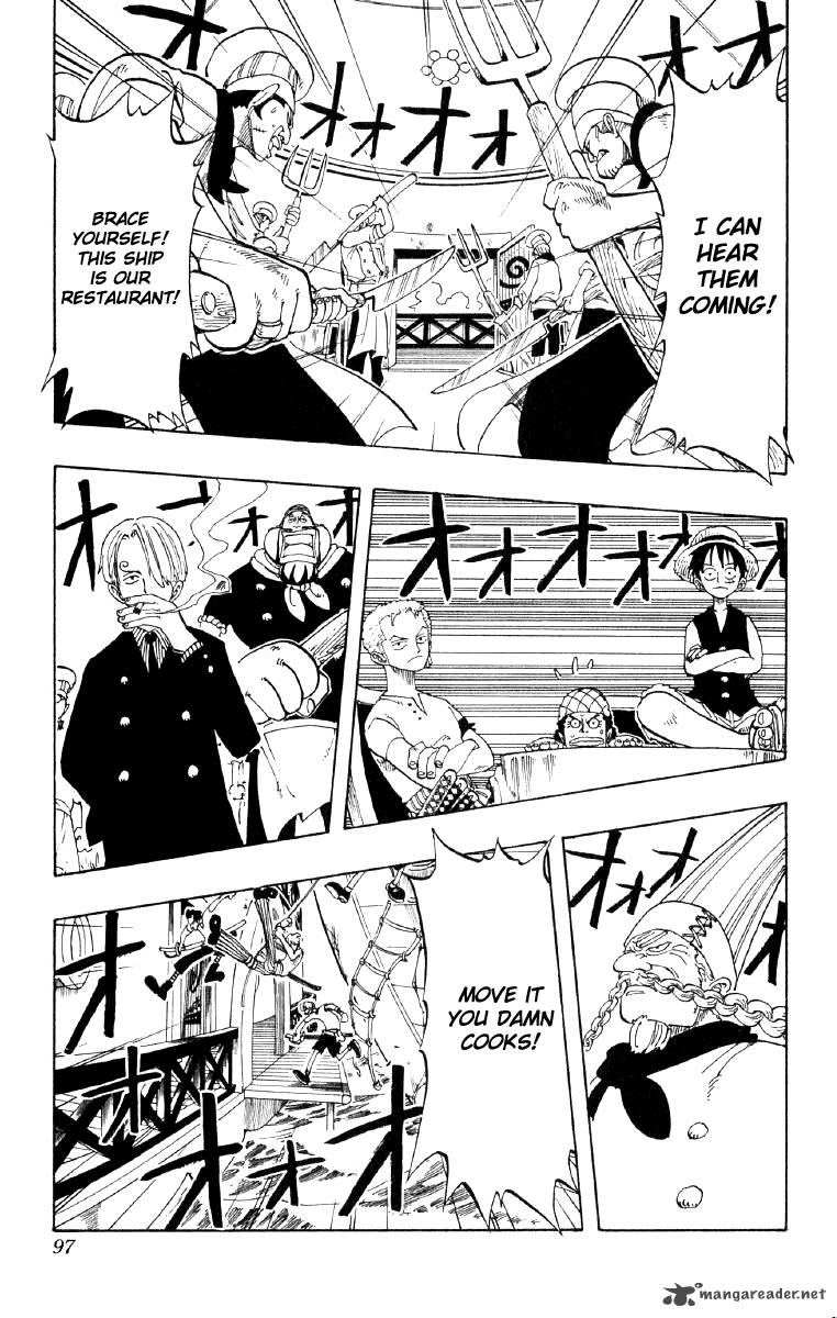 One Piece manga, chapter 49, page 14 of 23