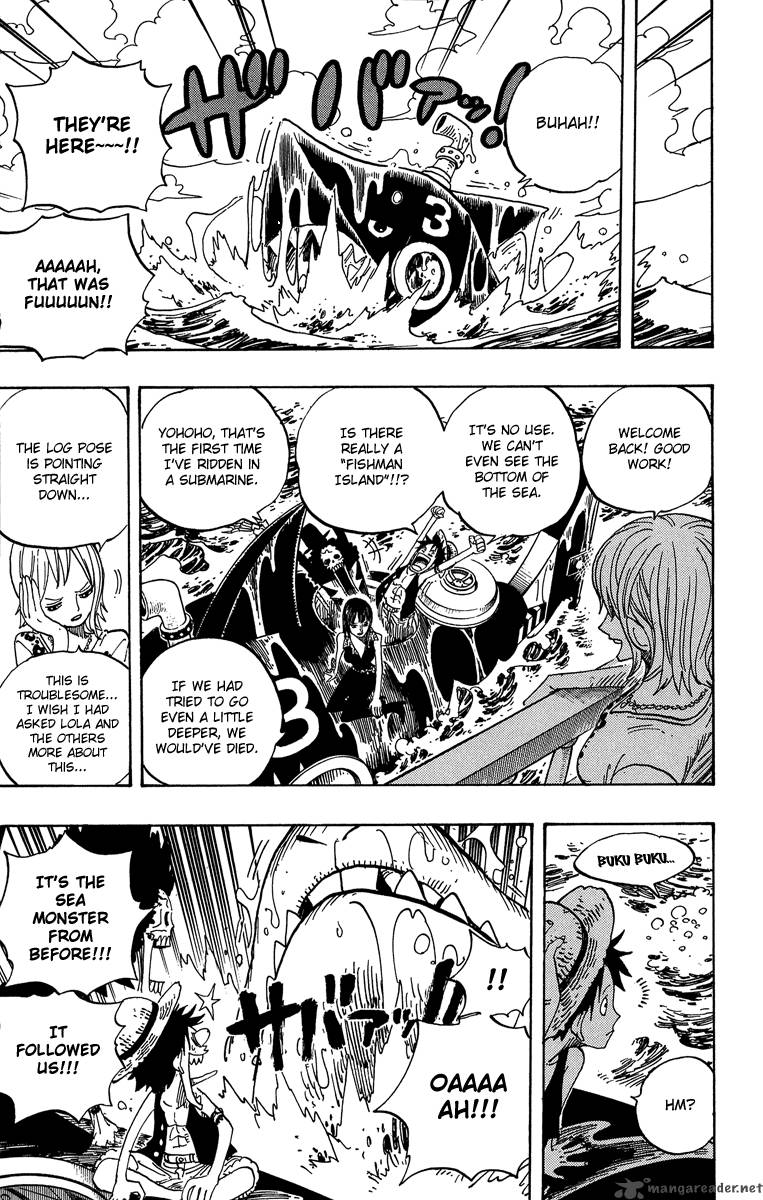 One Piece Chapter 490 page 14 - Chapter 490: Arriving Again