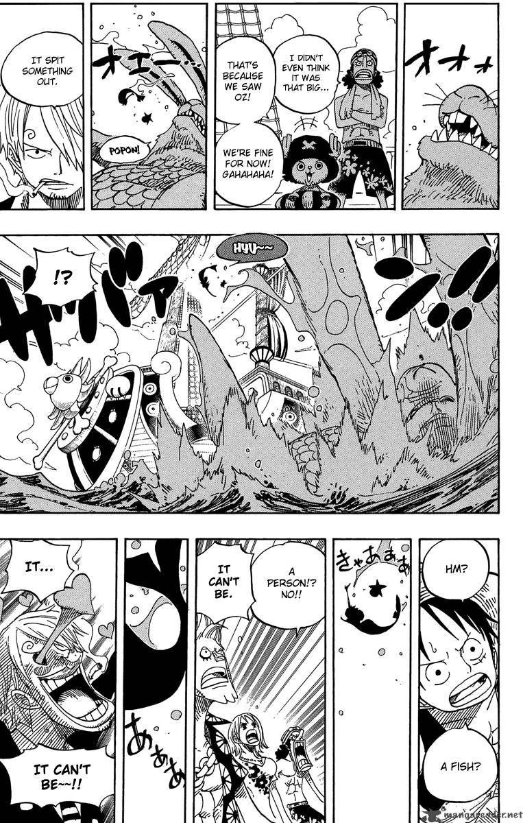 One Piece Chapter 490 page 16 - Chapter 490: Arriving Again