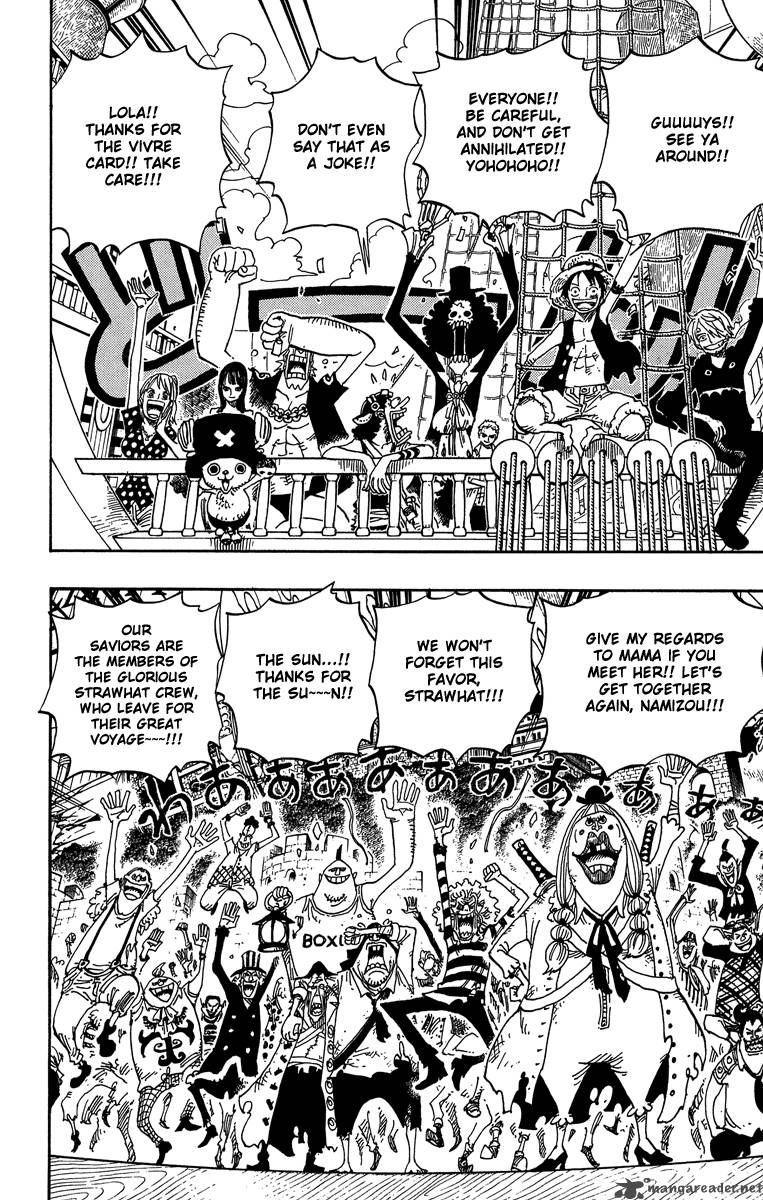 One Piece Chapter 490 page 2 - Chapter 490: Arriving Again