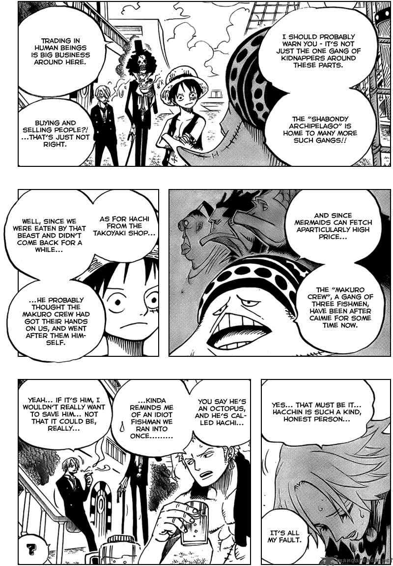 One Piece Chapter 491 page 14 - Chapter 491: Flying Fish Riders
