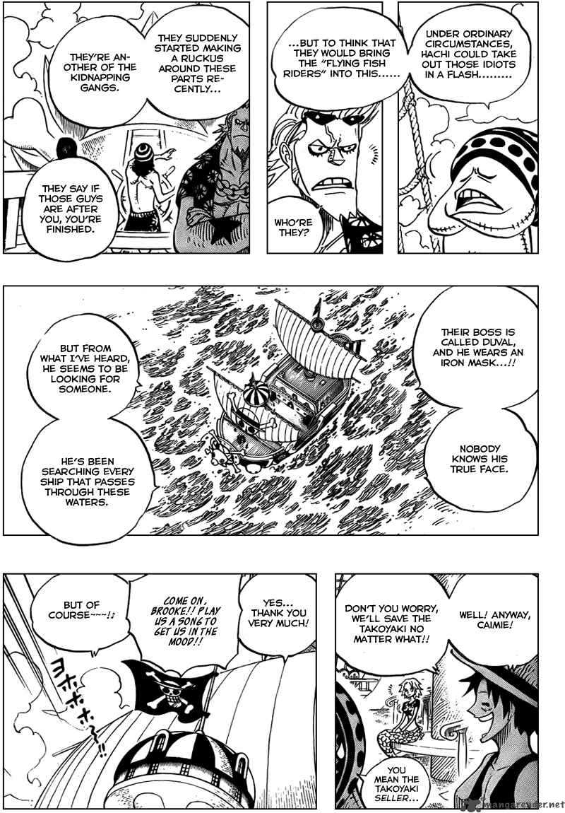 One Piece Chapter 491 page 15 - Chapter 491: Flying Fish Riders