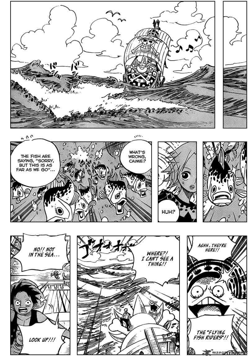 One Piece Chapter 491 page 16 - Chapter 491: Flying Fish Riders