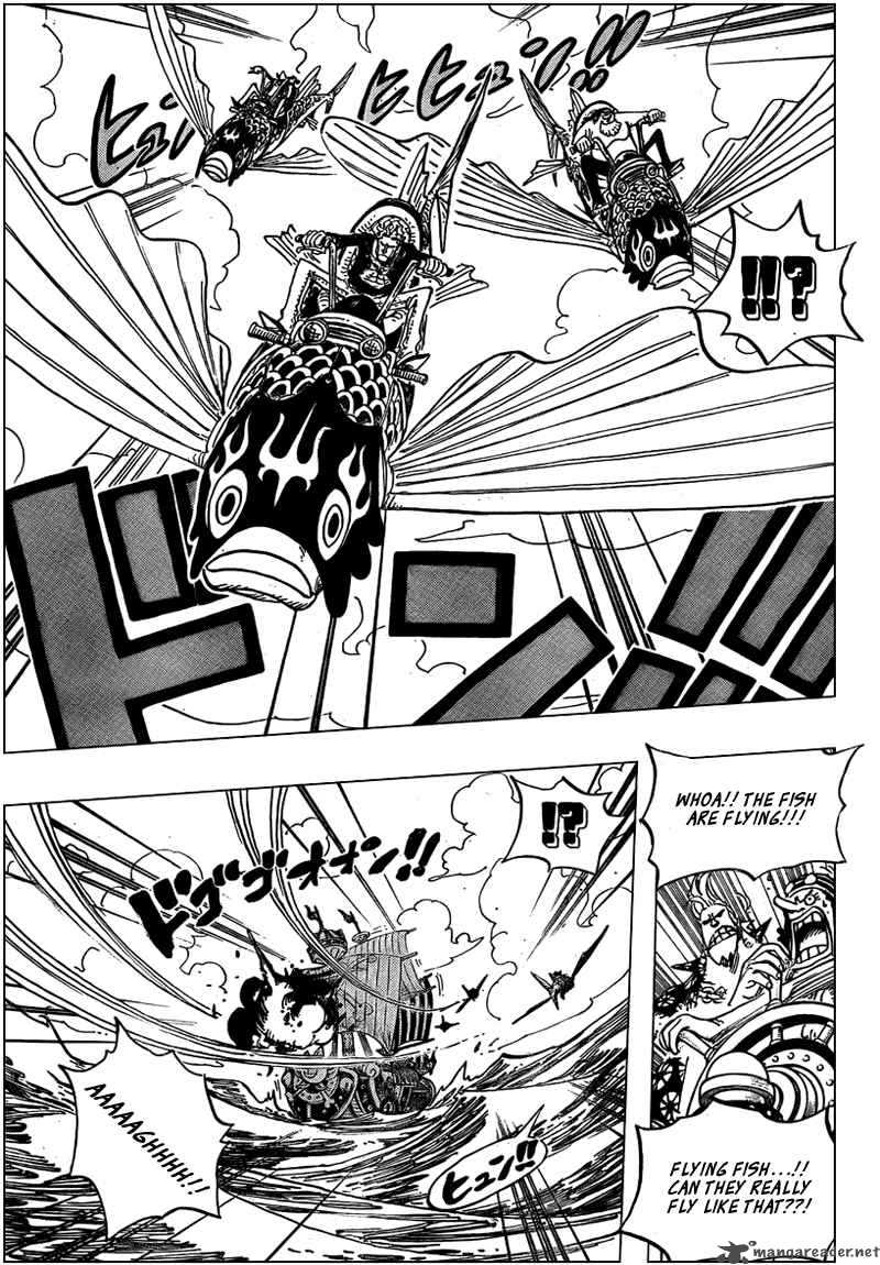 One Piece Chapter 491 page 17 - Chapter 491: Flying Fish Riders