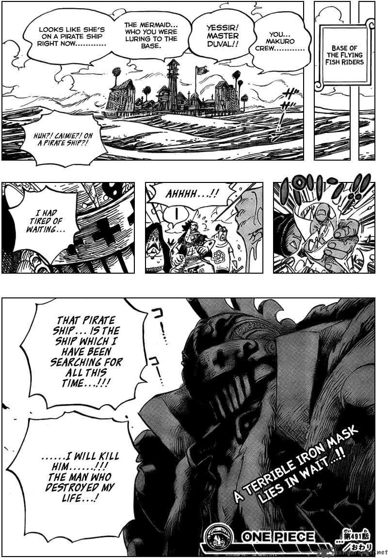 One Piece Chapter 491 page 19 - Chapter 491: Flying Fish Riders