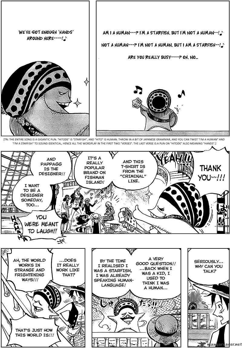 One Piece Chapter 491 page 5 - Chapter 491: Flying Fish Riders