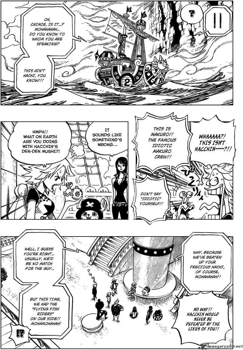 One Piece Chapter 491 page 7 - Chapter 491: Flying Fish Riders
