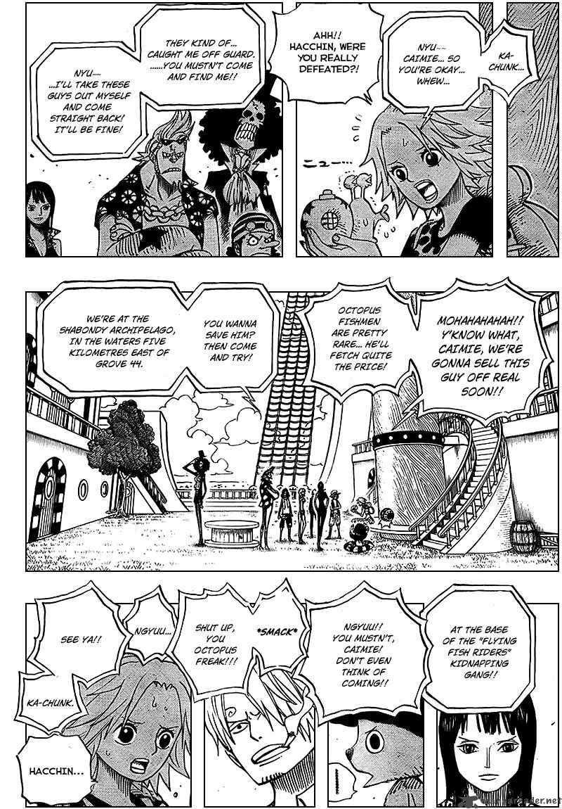 One Piece Chapter 491 page 8 - Chapter 491: Flying Fish Riders