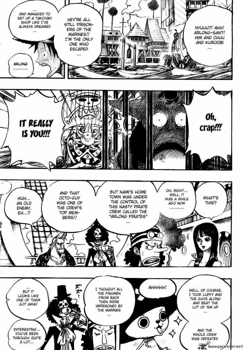 One Piece manga, chapter 492, page 14 of 23