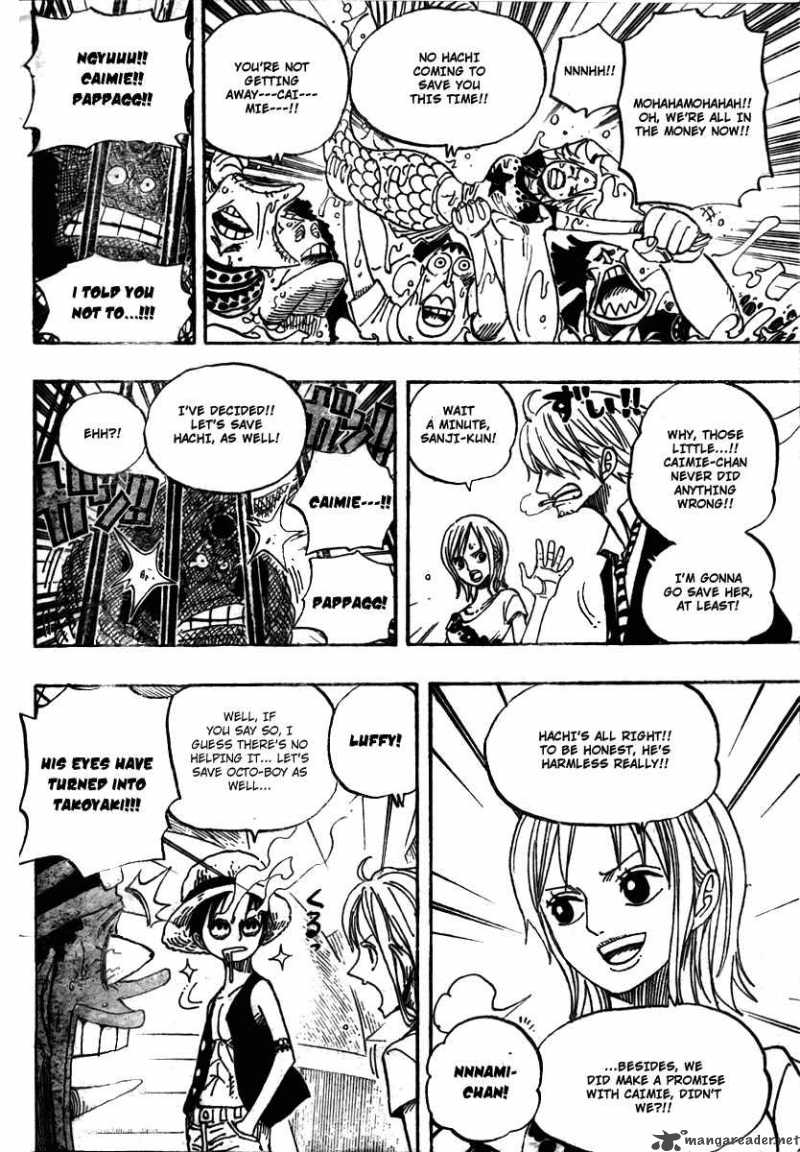 One Piece manga, chapter 492, page 17 of 23
