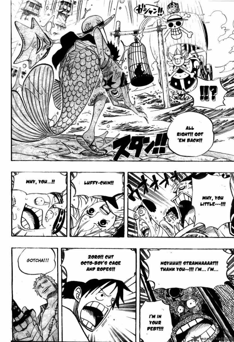 One Piece manga, chapter 492, page 19 of 23