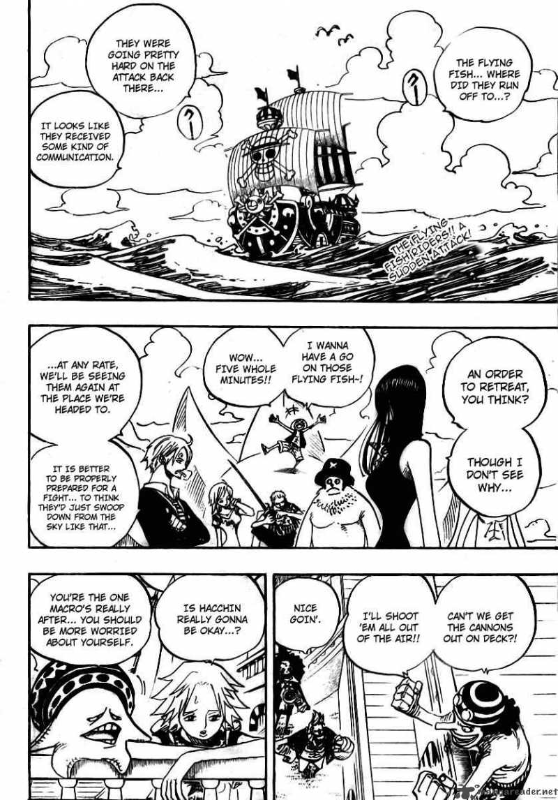 One Piece manga, chapter 492, page 3 of 23