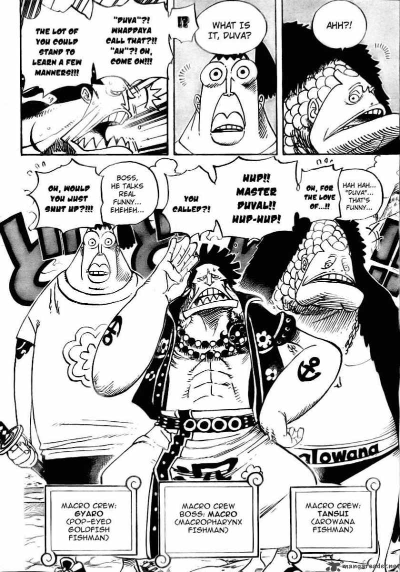One Piece manga, chapter 492, page 7 of 23