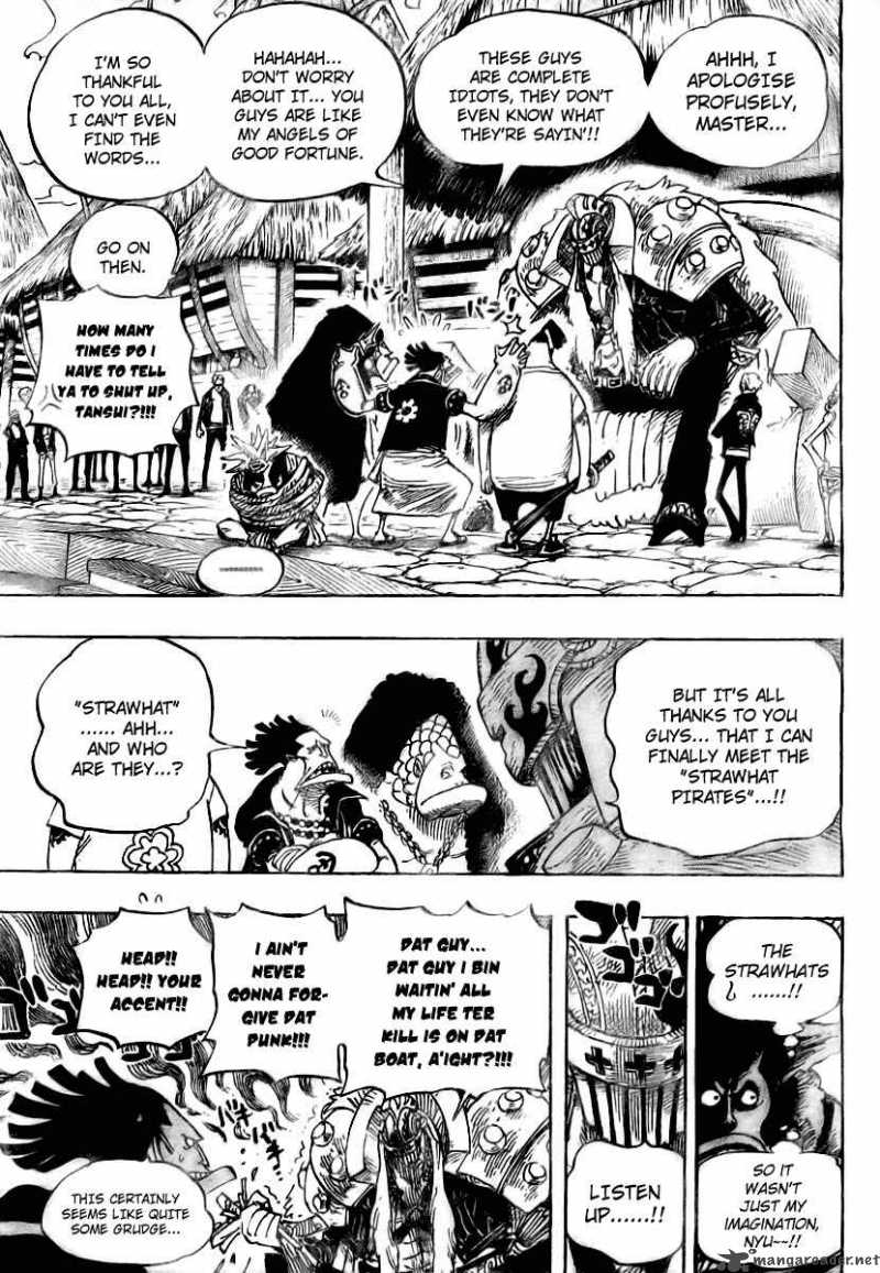 One Piece manga, chapter 492, page 8 of 23