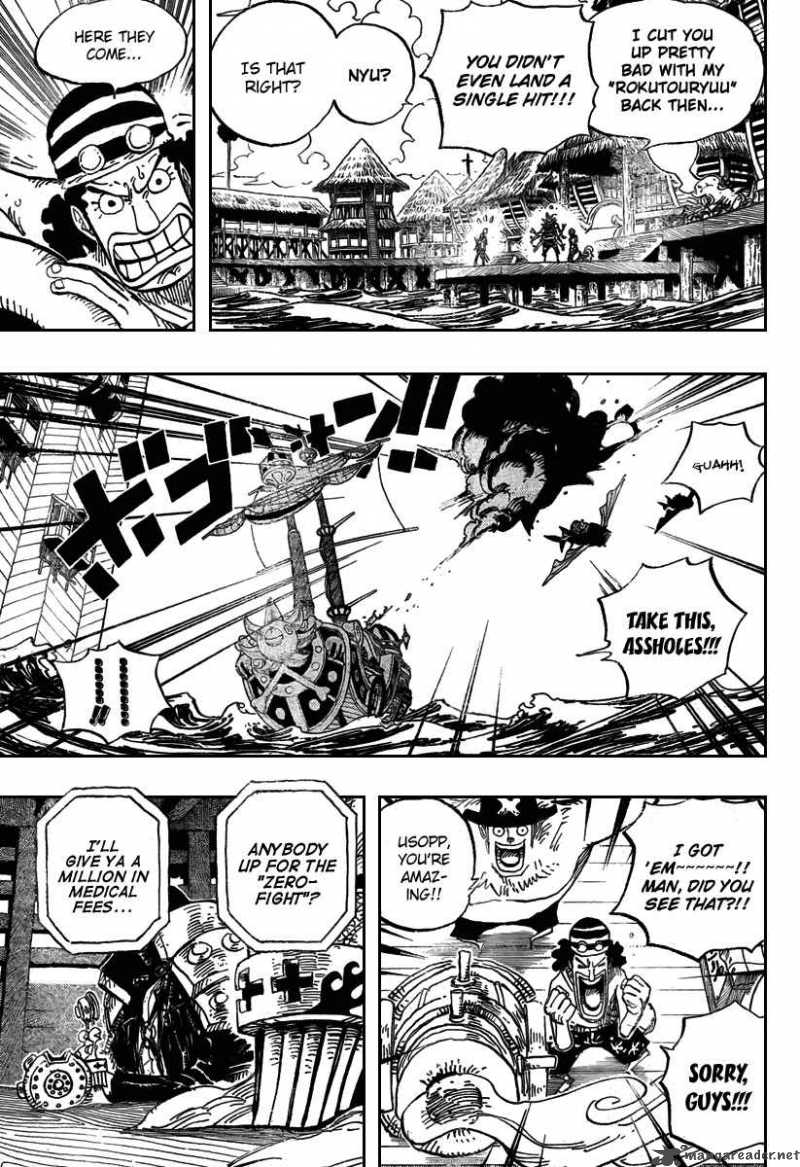 One Piece Chapter 493 page 11 - Chapter 493: You Know Me