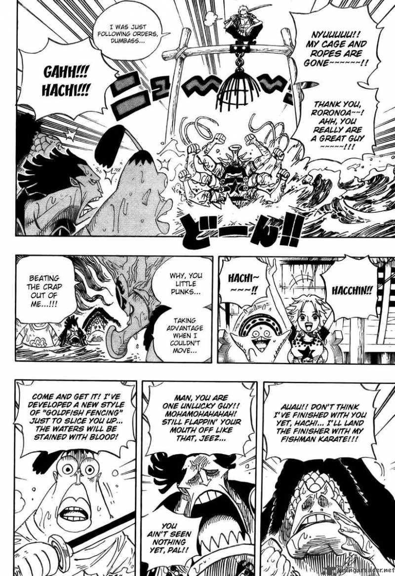One Piece Chapter 493 page 8 - Chapter 493: You Know Me